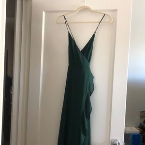 Lulu’s Forest Green Dress